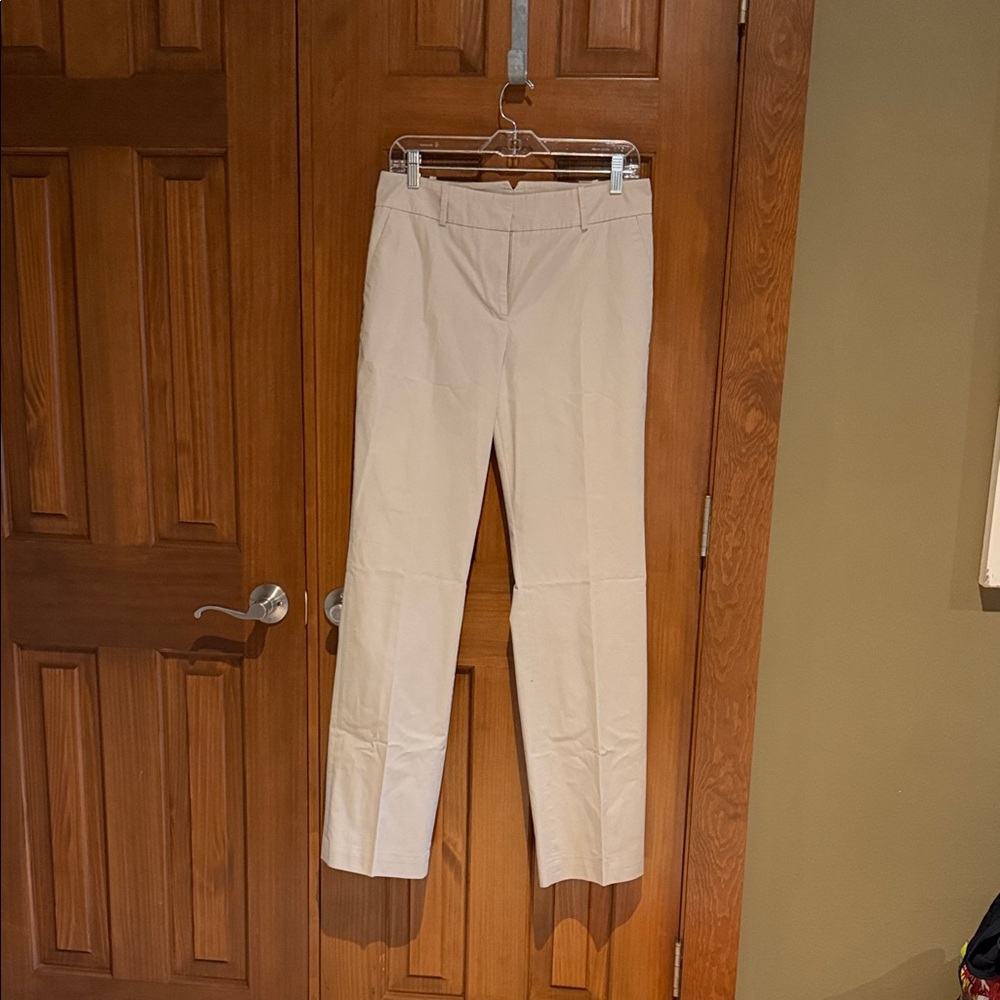 Ann Taylor Neutral Beige Dress Pants
